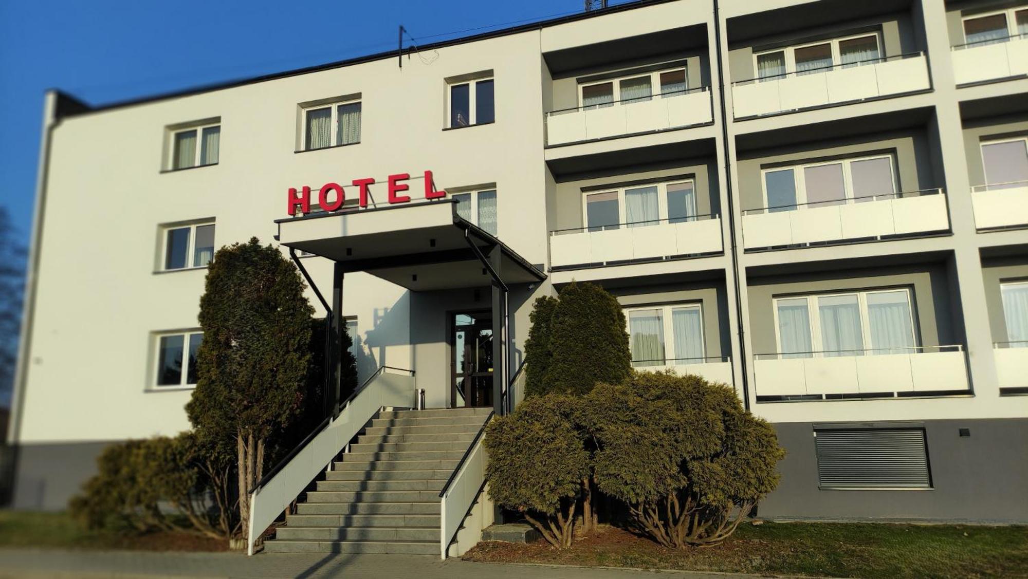 Hotel Mlawa Bagian luar foto